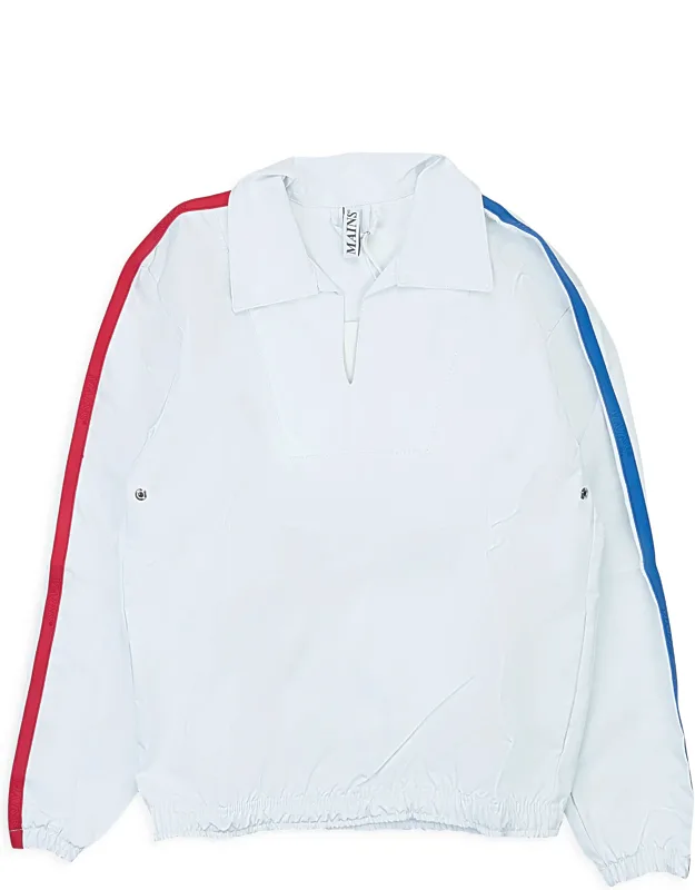 Side Strip Quarter Zip Track Jacket