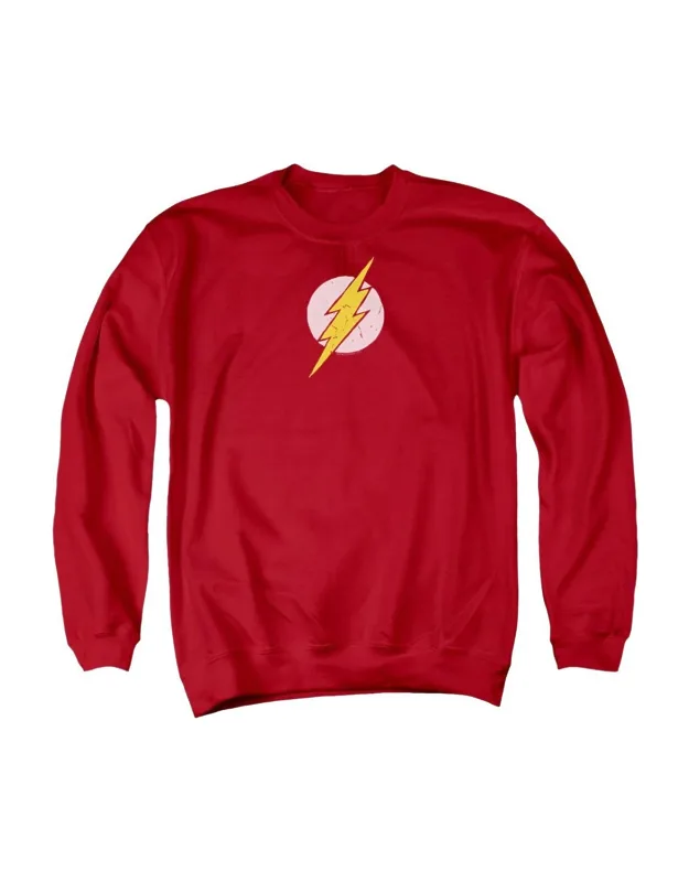 Justice League Of America Rough Flash Crewneck Sweatshirt