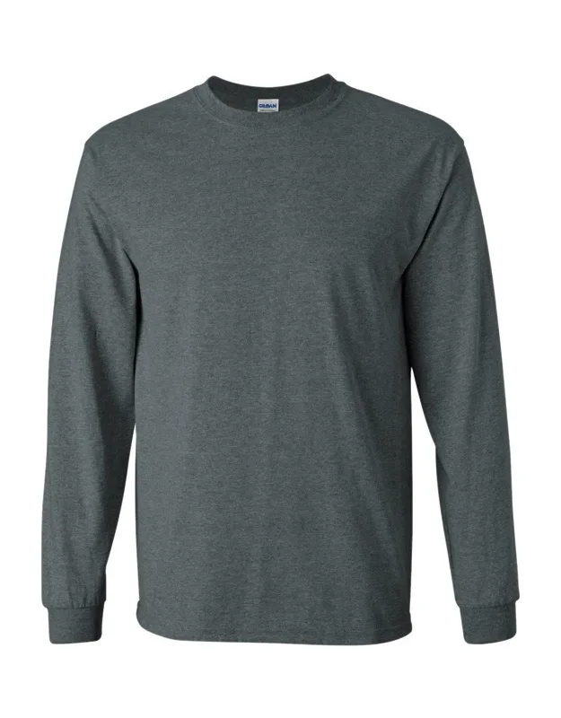 Ultra Cotton Long Sleeve T-shirt - Heavyweight Fabric, Classic Fit