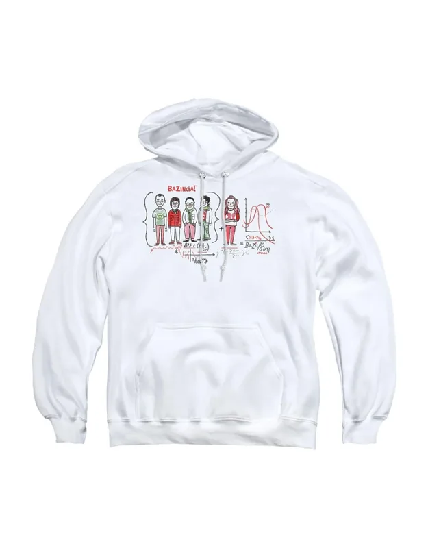 Big Bang Theory Bazinga Equation Pull Over Hoodie Stylish Easy