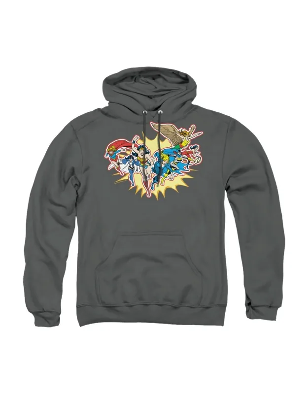 Dc Comics Please Get Me Adult Pull Over Hoodie / Hooded Sweatshirt - Stylish And Great For Everyday Wear