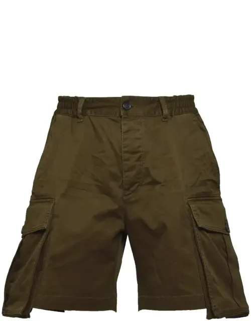 Urban 64 Tag Cotton Bermuda Shorts