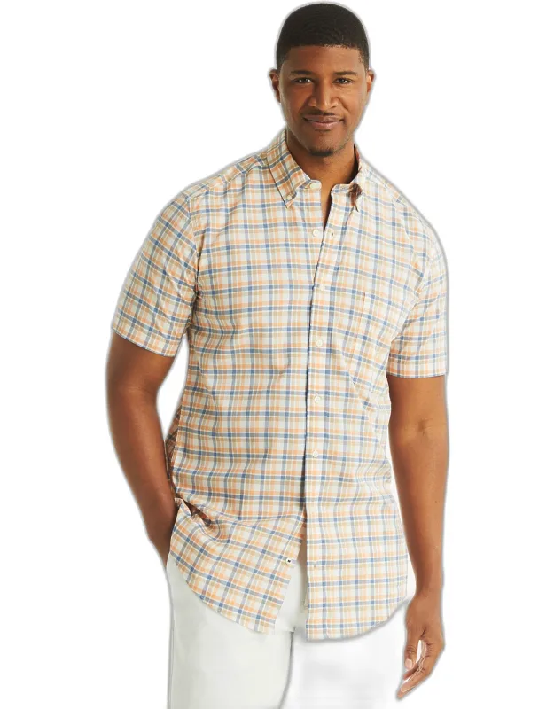 Plaid Short-sleeve Shirt