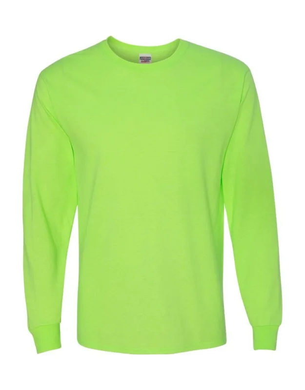 Dri-power Long Sleeve T-shirt With Advanced Moisture-management Performance