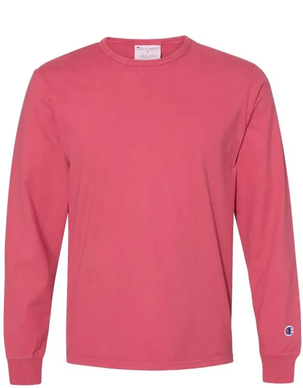 Garment-dyed Long Sleeve T-shirt