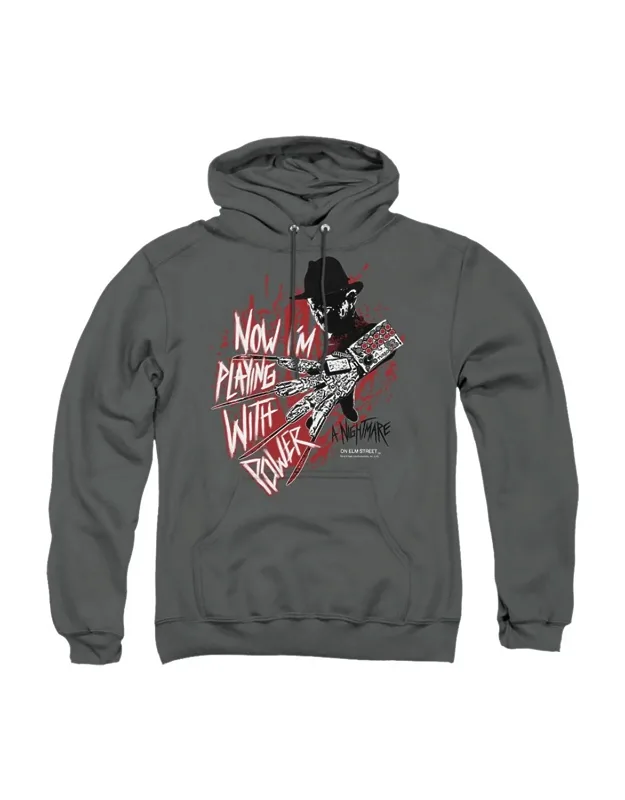 Nightmare On Elm Street Playing With Power Hoodie
