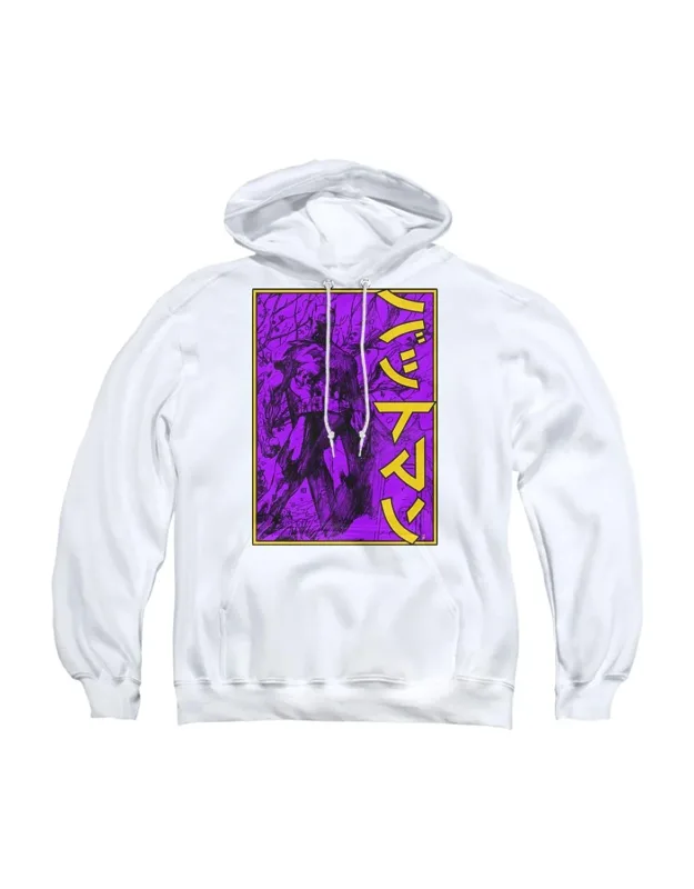 Batman Big Framed Kanji Pullover Hoodie