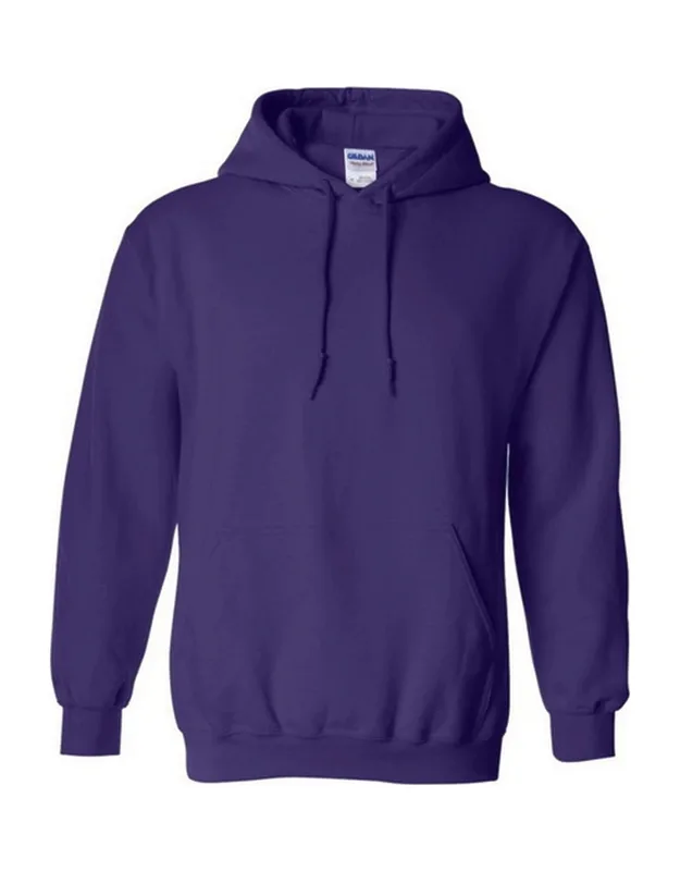 Gildan Heavy Blend Hooded Sweatshirt With Air Jet Spun Yarn And Double-lined Hood