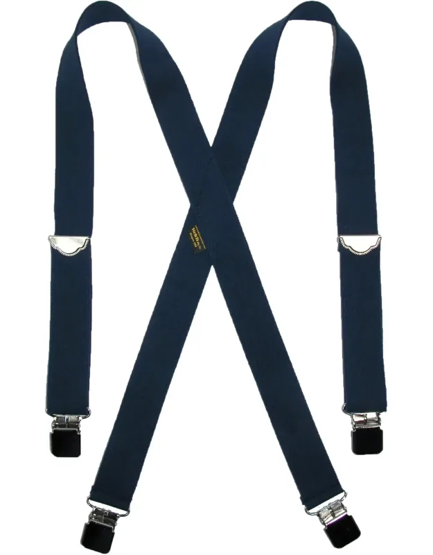 Big & Tall Elastic Clip End Double Face Suspenders