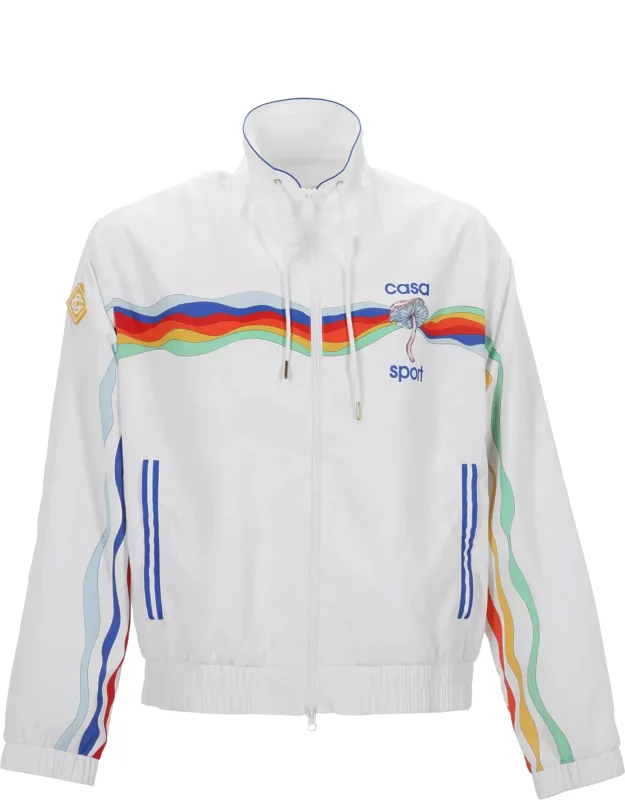 Wave Zipped Track Jacket
