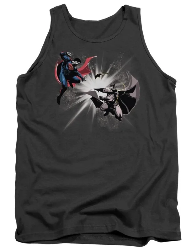 Batman V Superman Fight Burst Tank Top