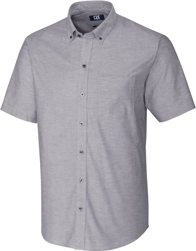Stretch Oxford Short Sleeve Dress Shirt