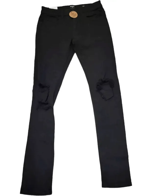 Super Skinny Distressed Jeans