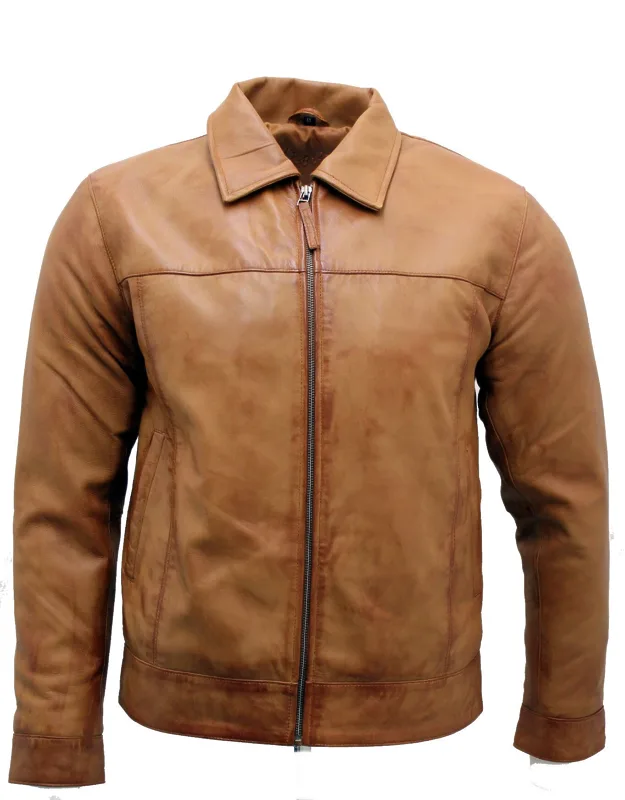 Retro Classic Nappa Leather Biker Jacket