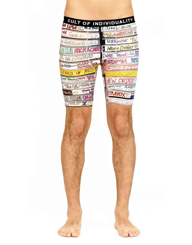 Briefs 2 Pack "cassetts" Print/gold Solid