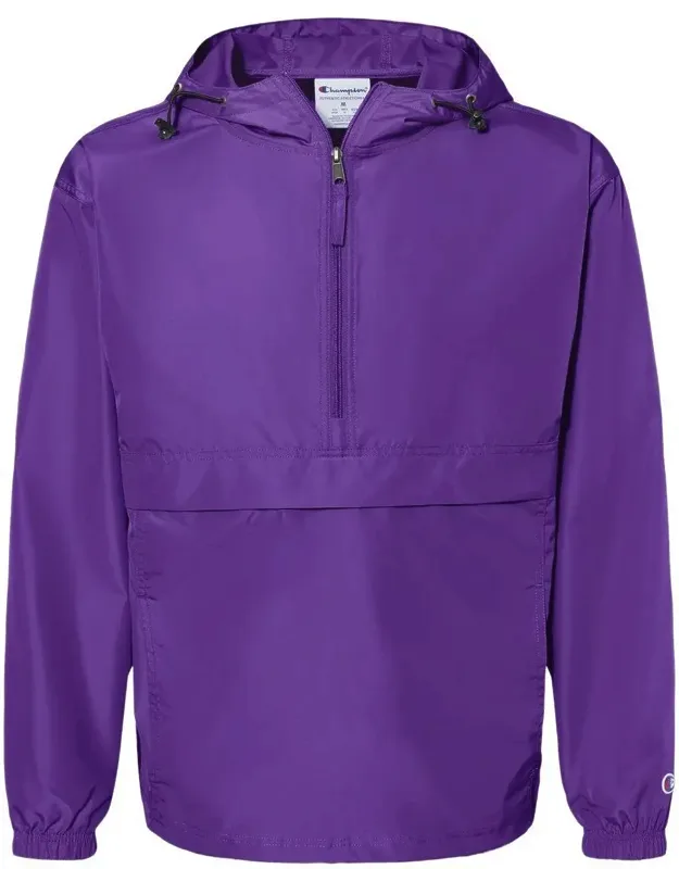 Packable Quarter-zip Jacket