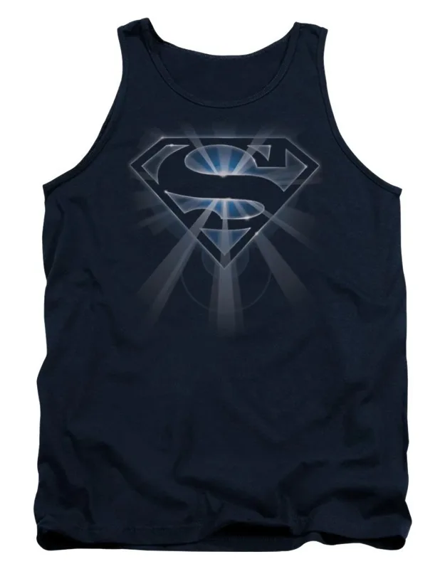 Superman Glowing Shield Tank Top