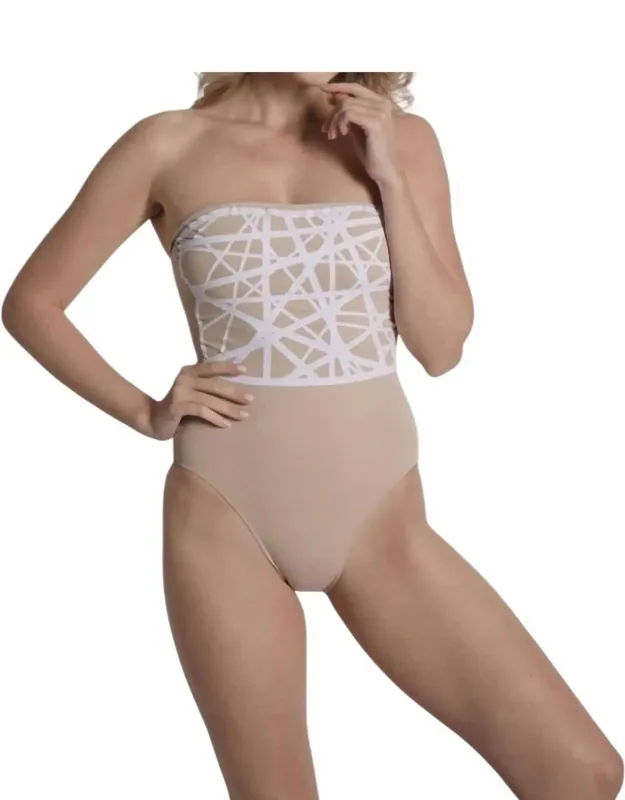 Strapless One-piece Swimsuit