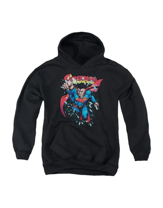 Superman Old Man Kal Youth Pull Over Hoodie - Stylish & Easy