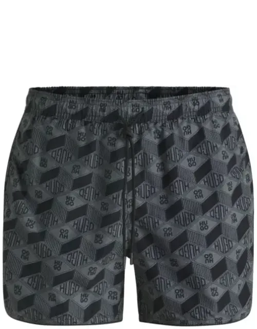 Seasonal-print Swim Shorts