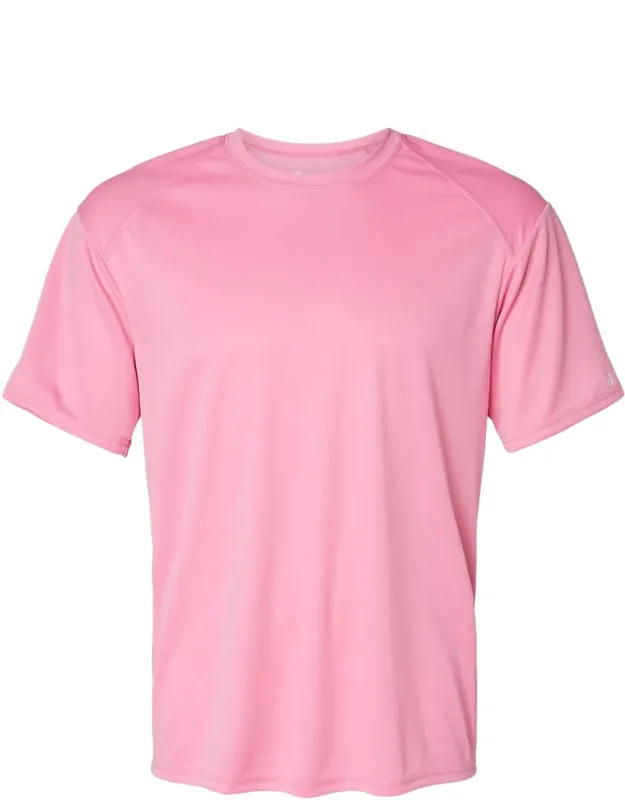 _b-core Sport Shoulders T-shirt With Moisture-management Performance Fabric And Sport Paneled Shoulders_