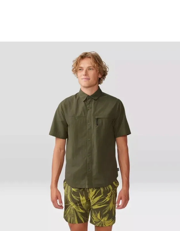 Shirt Short Sleeve Snap Button Classic