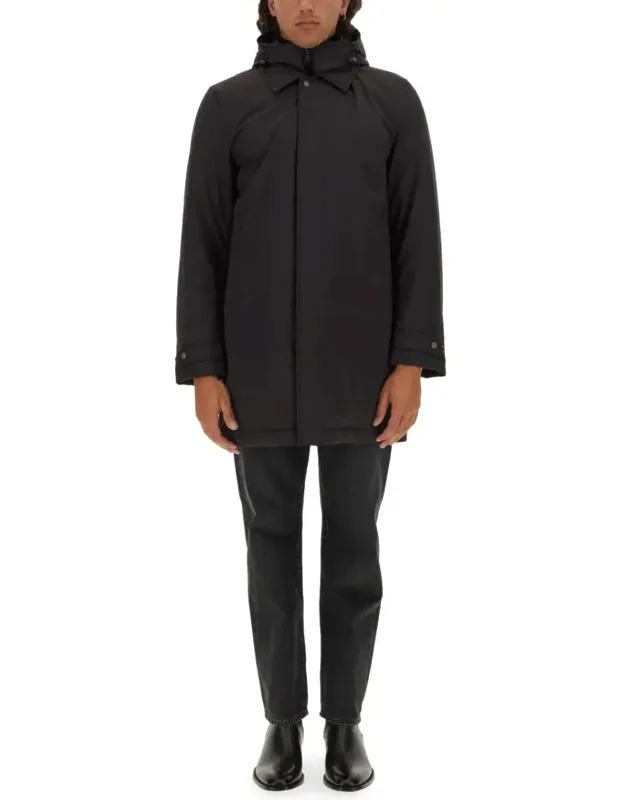 Nylon Jacket With 2-in-1 Design, Practical Hood