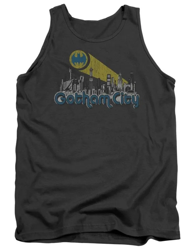 Gotham City Distressed Tank Top