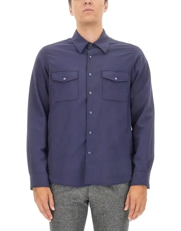 Double Chest Pocket Regular Fit Shirt