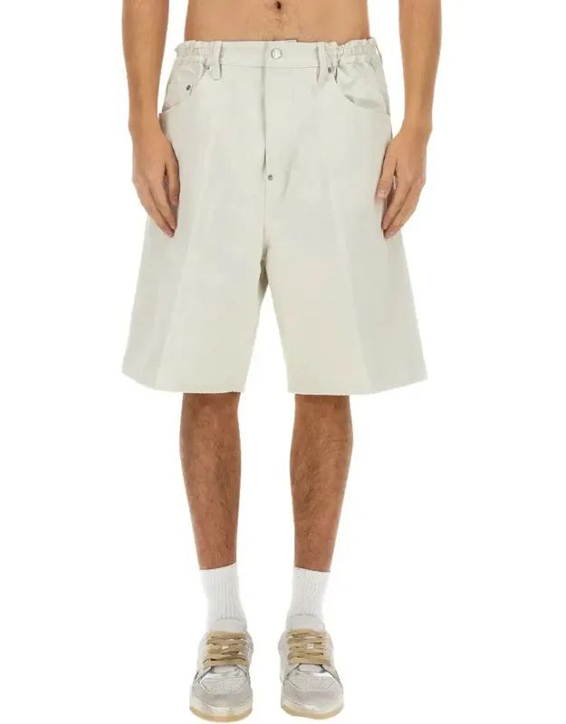 Denim Bermuda Shorts