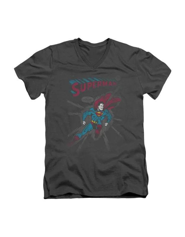 Superman It Tickles V Neck T-shirt