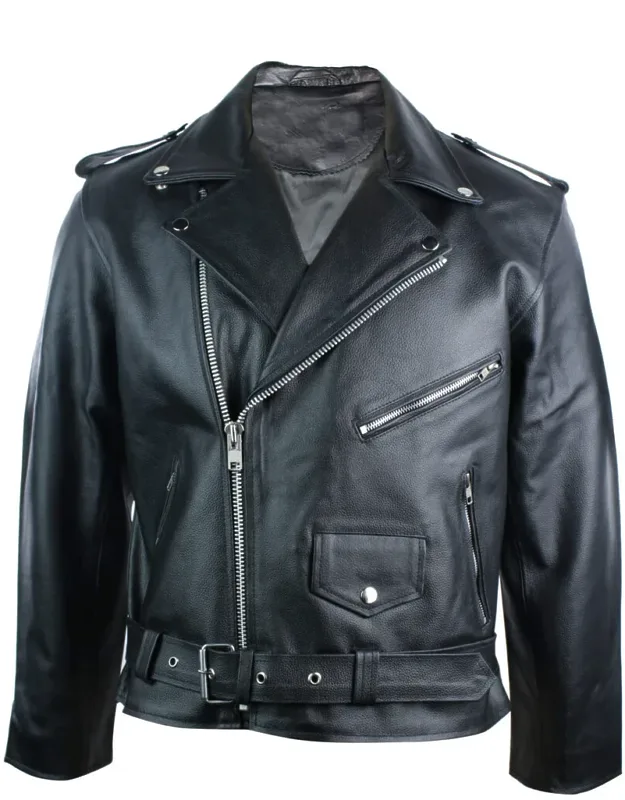 Leather Brando Biker Jacket