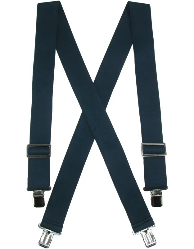 Elastic Heavy Duty Basic Clip-end Work Suspenders