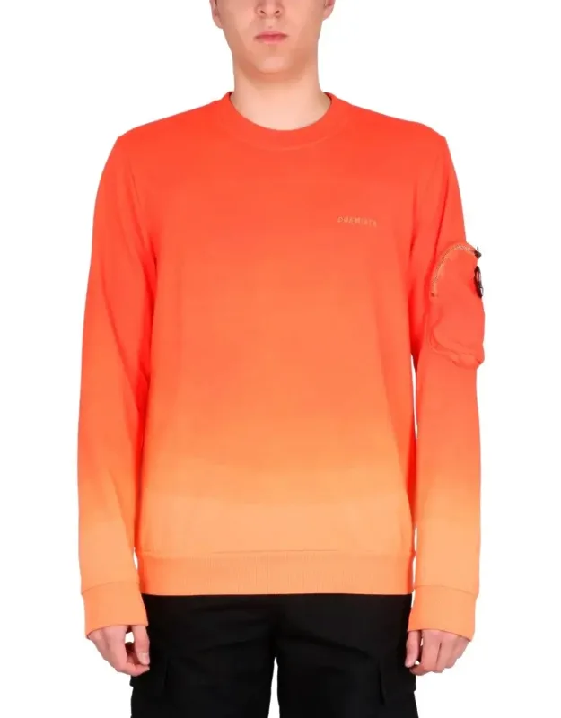 Cross-neck Sweatshirt