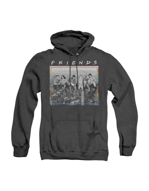 Friends Lunch Break Heather Hoodie / Hooded Sweatshirt, Stylish For Everyday Wear