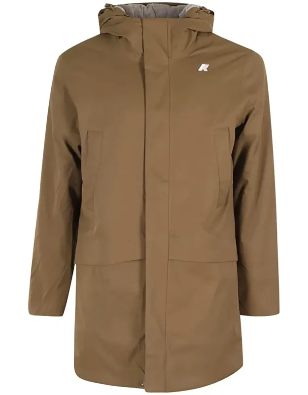 Jarno Jacket With Adjustable Drawstring Hood And Cozy Fleece Lining