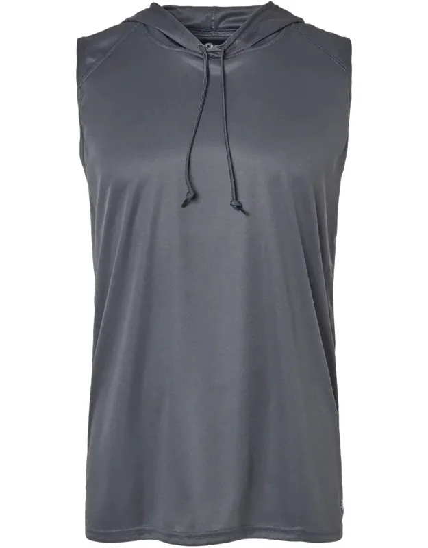 B-core Sleeveless Hooded T-shirt