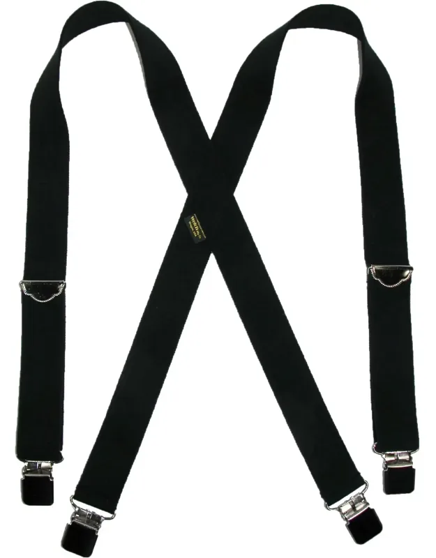 Elastic Clip End Double Face Suspenders