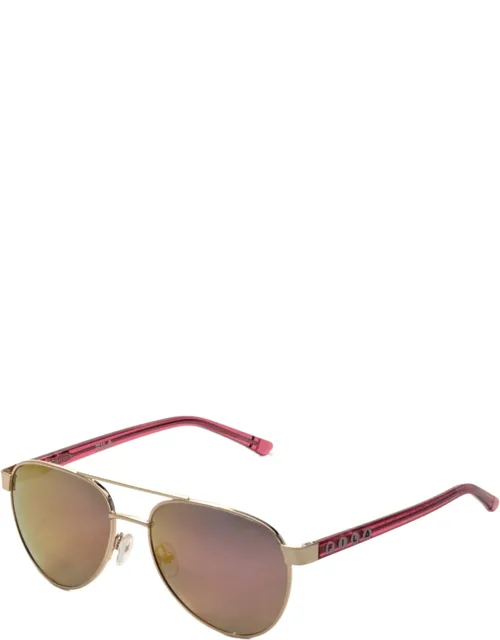 50 Mm Rose Gold Sunglasses