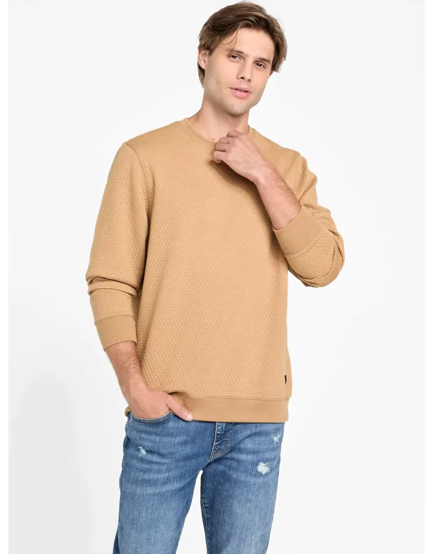 Jacquard Crewneck Pullover