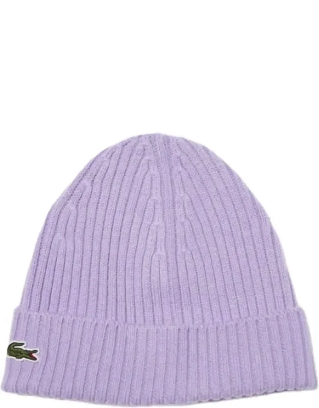 Ribbed Wool Beanie