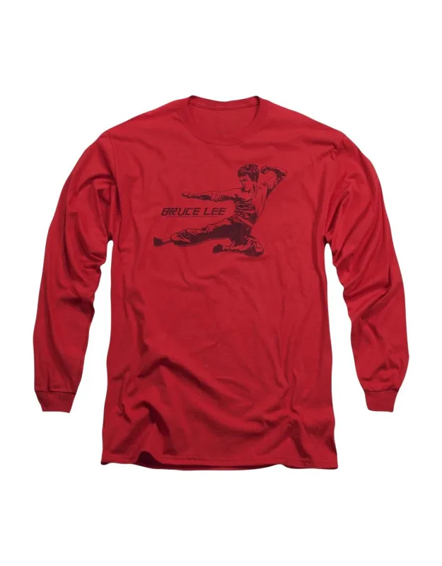 Bruce Lee Line Kick Long Sleeve Tee