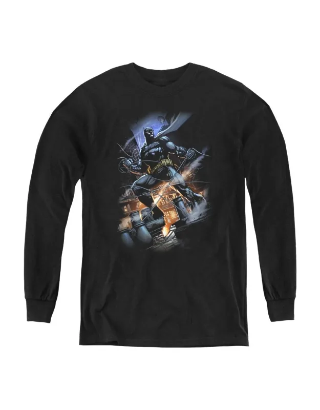 Batman Gotham Knight Long Sleeve Tee - Stylish And Comfortable For Everyday Wear