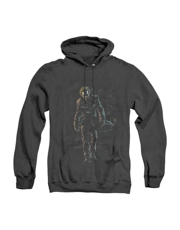 Batman Joker Leaves Arkham Hoodie / Hooded Sweatshirt