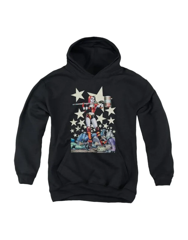 _batman Hammer Time Youth Pull Over Hoodie / Hooded Sweatshirt Stylish Easy_