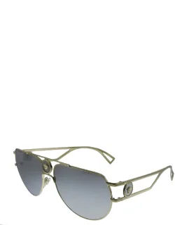 Ve 2225 12526g Aviator Sunglasses With Uv Protection And Size Measurements