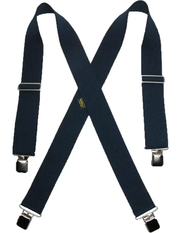 Big & Tall Elastic Clip-end 2 Inch Work Suspenders