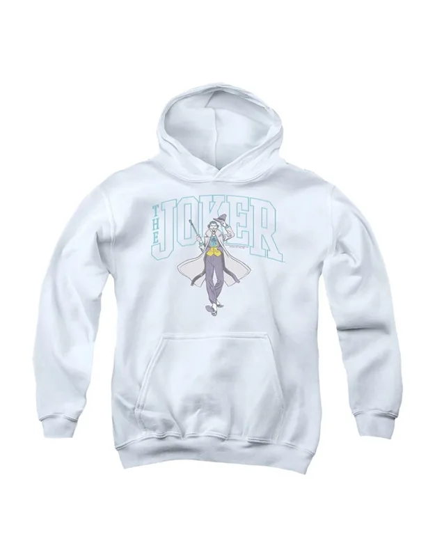 Batman Joker Varsity Pull Over Hoodie - Stylish And Easy To Wear