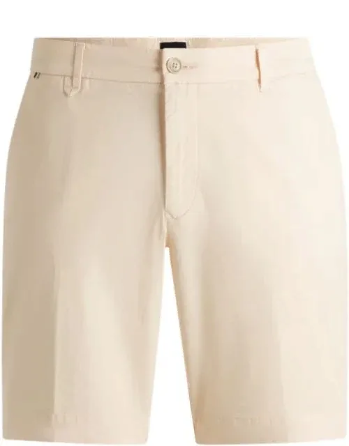 Stretch-cotton Twill Shorts