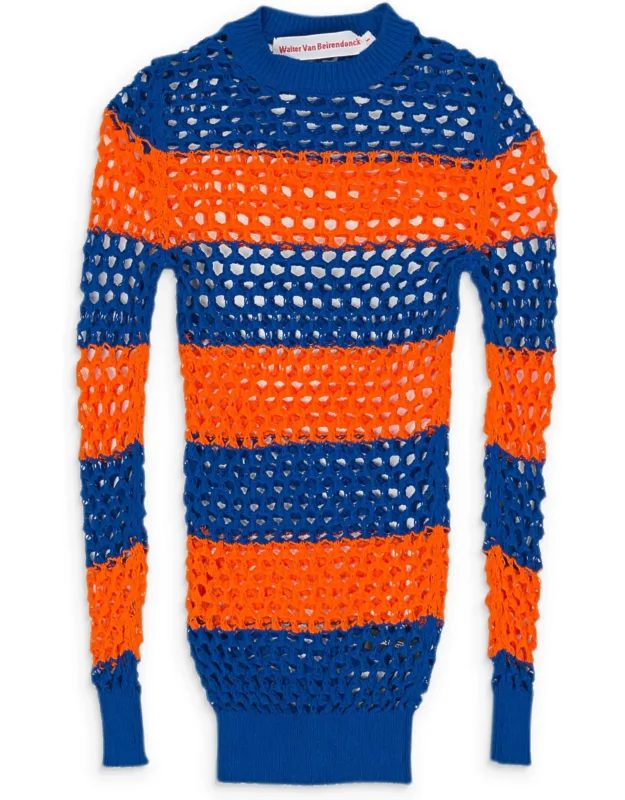 Striped Whale Net Top T-shirt